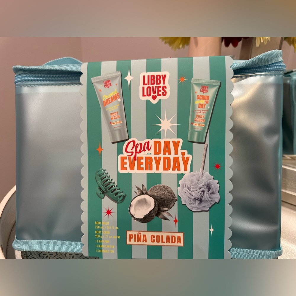 8/$20 Libby Loves Spa Day Everyday Set - Pina Colada New Perfect Gift